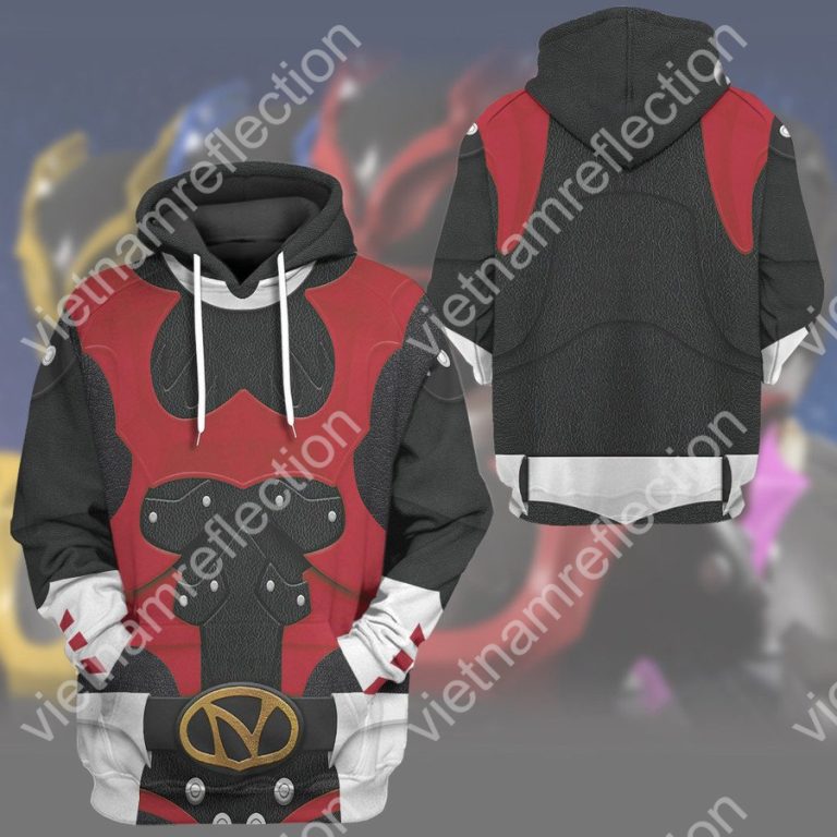 Psycho Rangers Red Psycho costume 3d hoodie t-shirt apparel