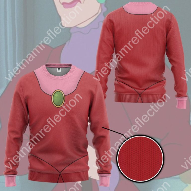 Lady Tremaine Wicked Stepmother cosplay 3d hoodie t-shirt apparel