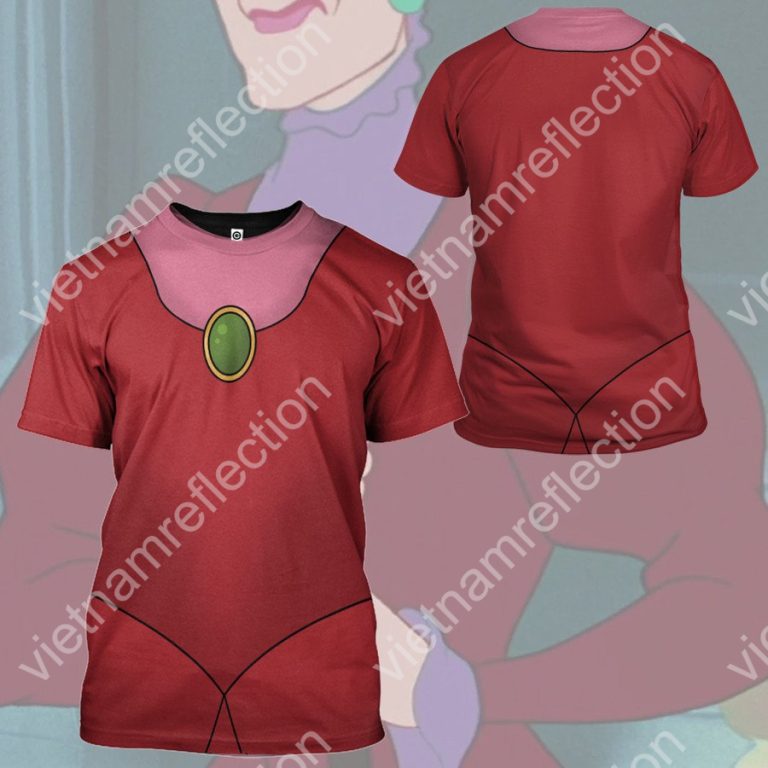 Lady Tremaine Wicked Stepmother cosplay 3d hoodie t-shirt apparel