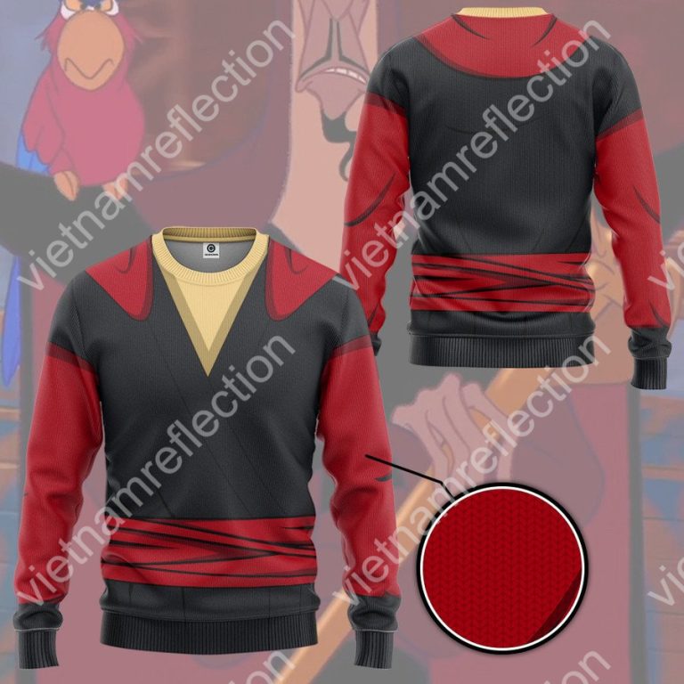 Aladdin Jafar cosplay 3d hoodie t-shirt apparel
