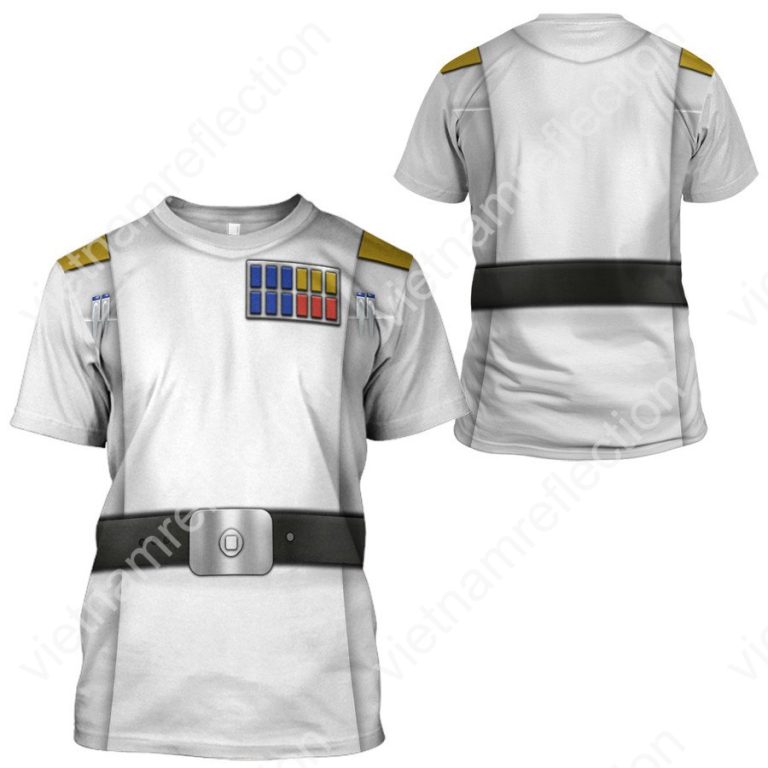 Star Wars Grand Admiral Uniform cosplay 3d hoodie t-shirt apparel