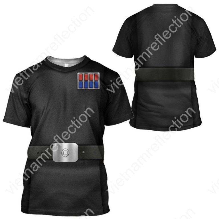 Star Wars Stormtrooper Corps Imperial Officer Uniform cosplay 3d hoodie t-shirt apparel