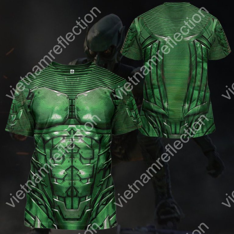 Marvel Green Goblin cosplay 3d hoodie t-shirt apparel