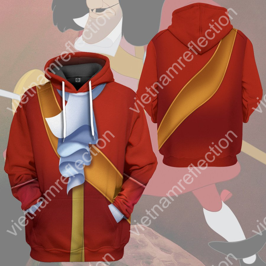 Peter Pan Captain Hook cosplay 3d hoodie t-shirt apparel