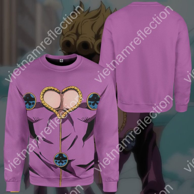 JoJo's Bizarre Adventure Vento Aureo cosplay 3d hoodie t-shirt apparel
