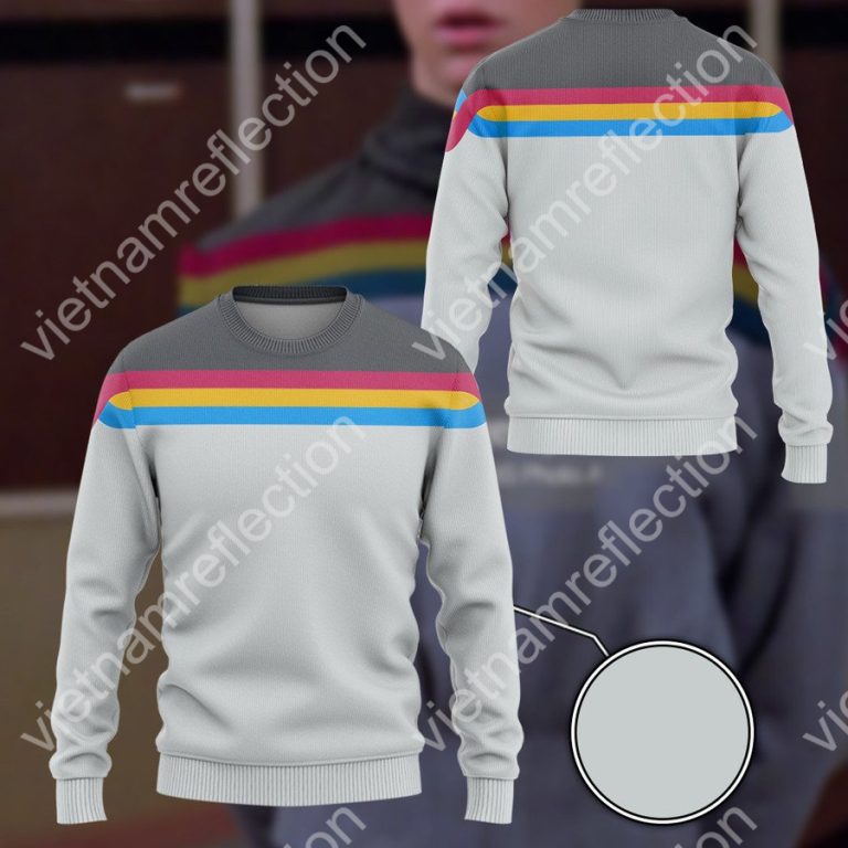 Star Trek Wesley Crusher 3d hoodie t-shirt apparel