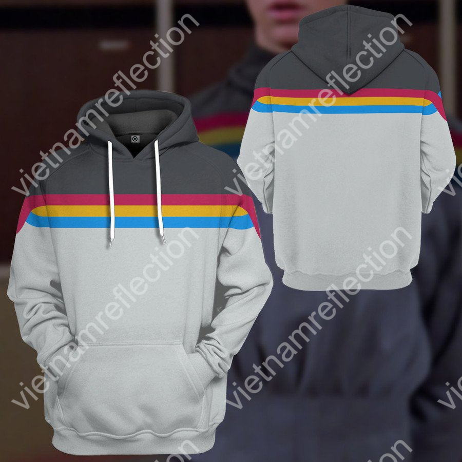 Star Trek Wesley Crusher 3d hoodie t-shirt apparel