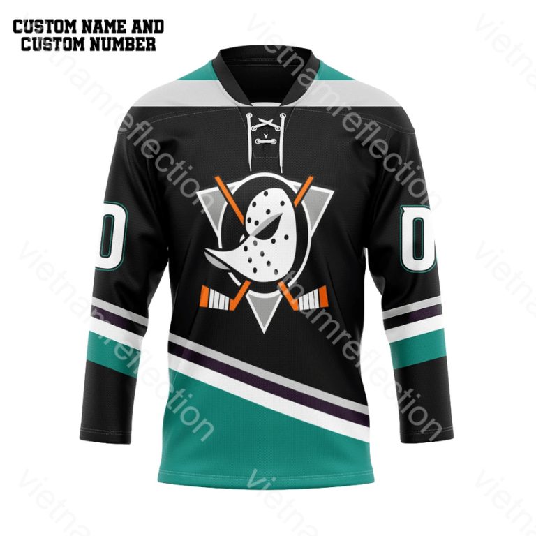 Anaheim Ducks NHL personalized custom hockey jersey