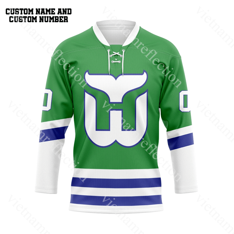 Hartford Whalers NHL personalized custom hockey jersey