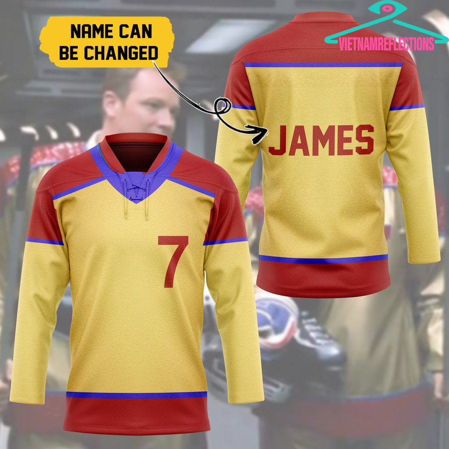 Star Trek Voyager personalized custom hockey jersey