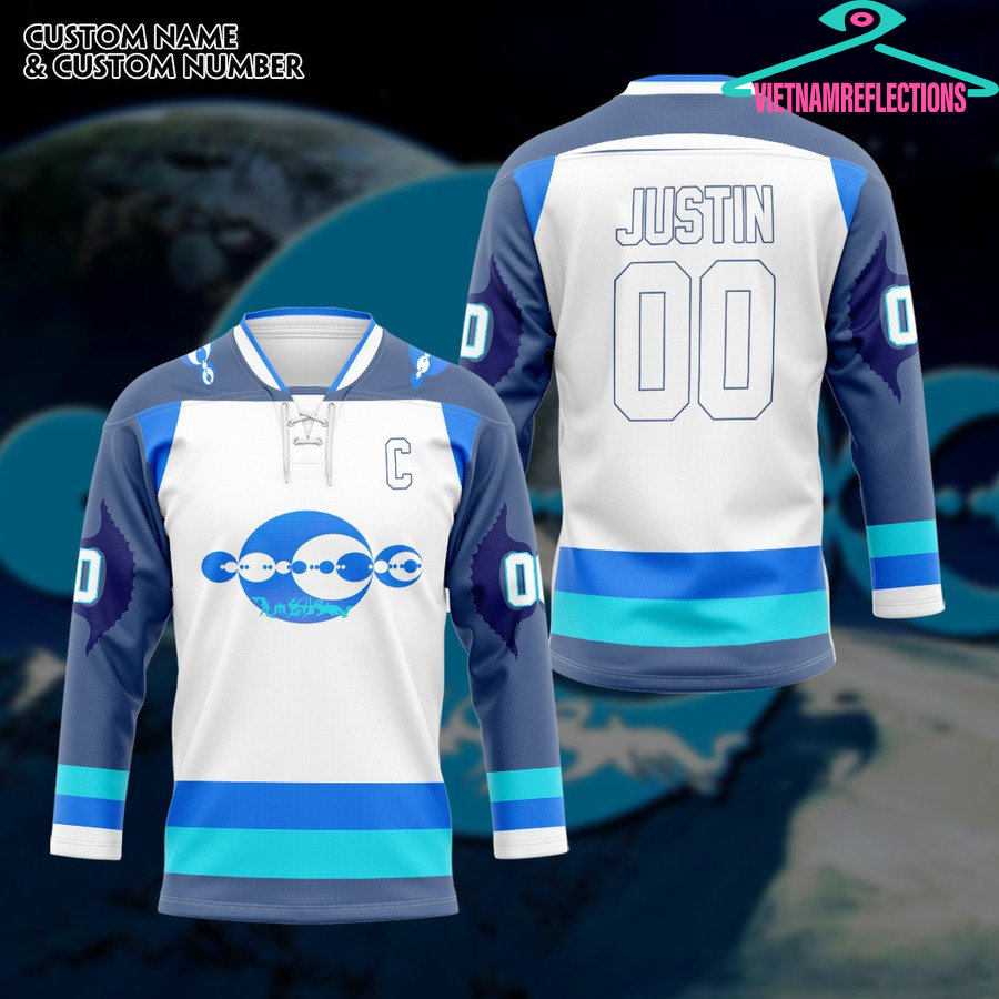 Star Trek Andorian Empire personalized custom hockey jersey