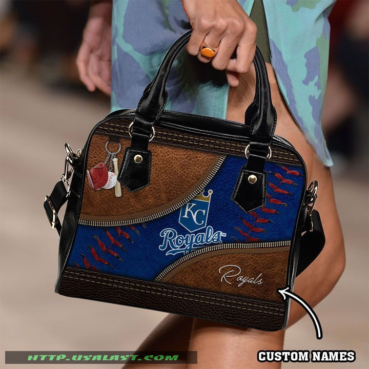 Kansas City Royals Personalized Shoulder Handbags Women Gift