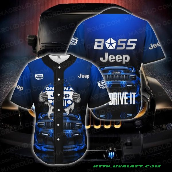 New Jeep Boss Baseball Jersey Shirt