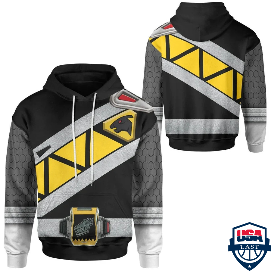 ZKack Dino Charge Power Rangers 3d hoodie apparel