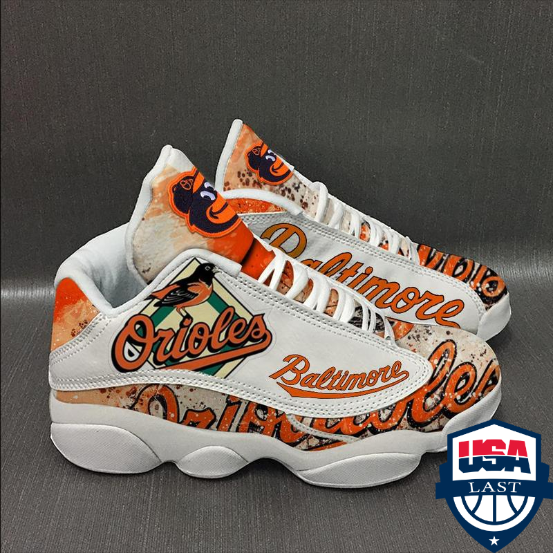 Baltimore Orioles MLB ver 1 Air Jordan 13 sneaker