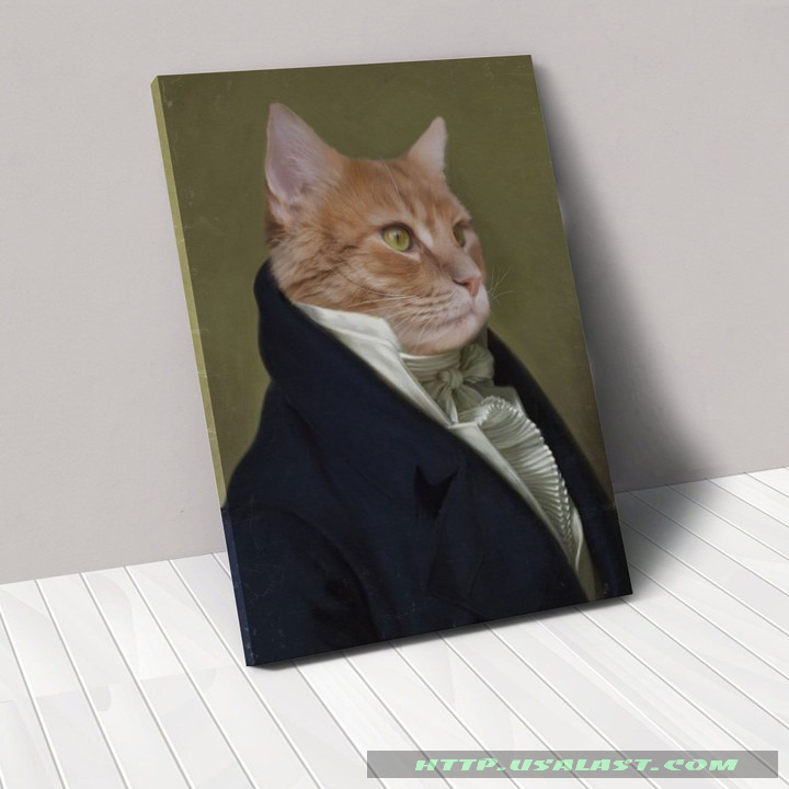 The Ambassador Personalized Pet Image Poster Canvas