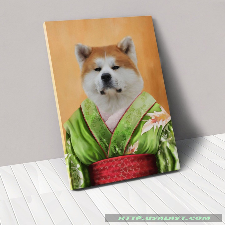The Geisha Custom Pet Portrait Poster Canvas
