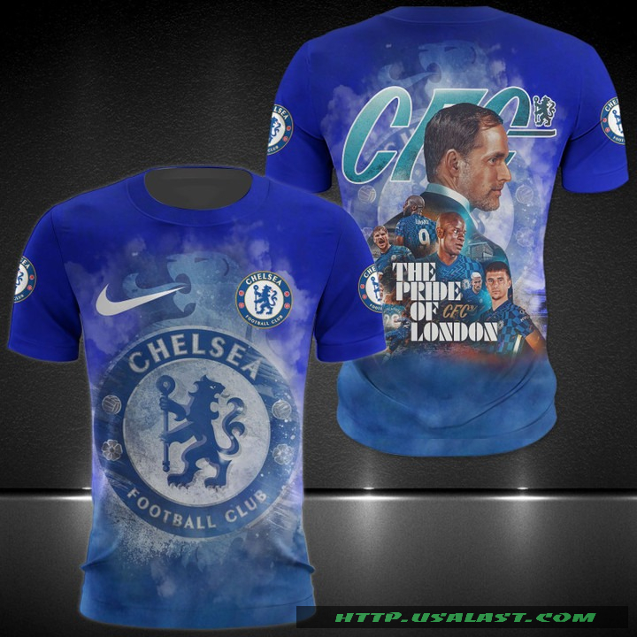 Chelsea The Pride Of CFC London 3D All Over Print Shirt Hoodie