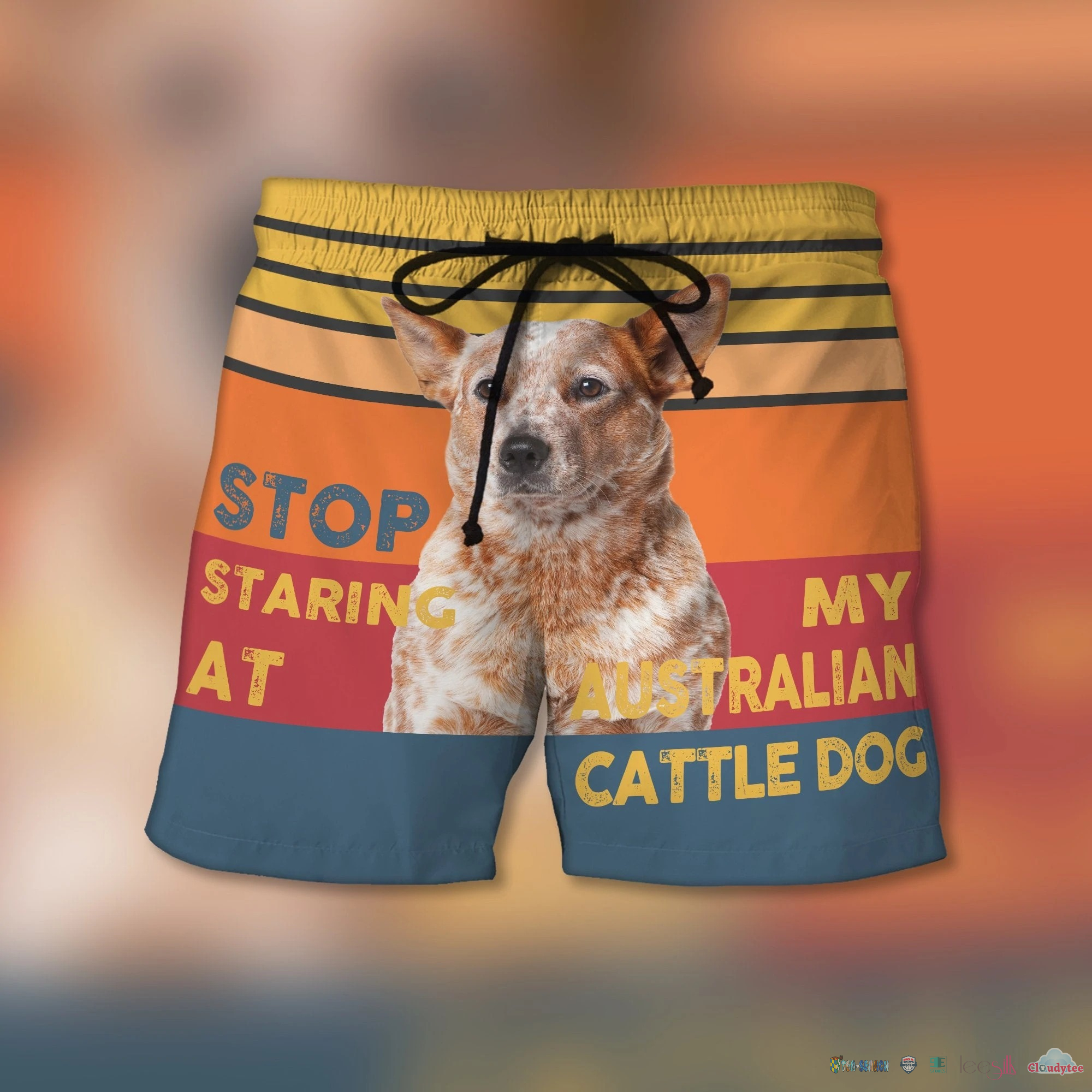 (Big Sale) Stop Staring At My Australian Cattle Beach Shorts