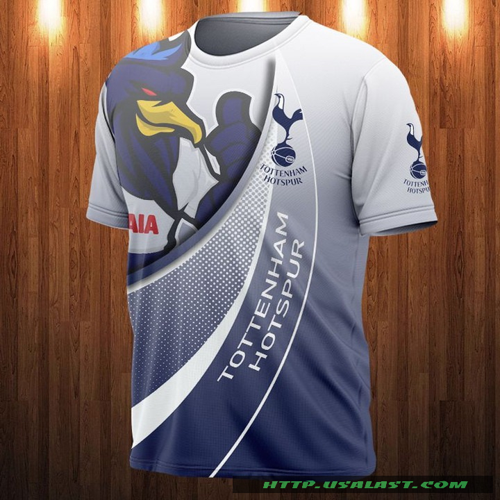 Tottenham Hotspur Mascot Logo 3D Full Print Shirt Hoodie