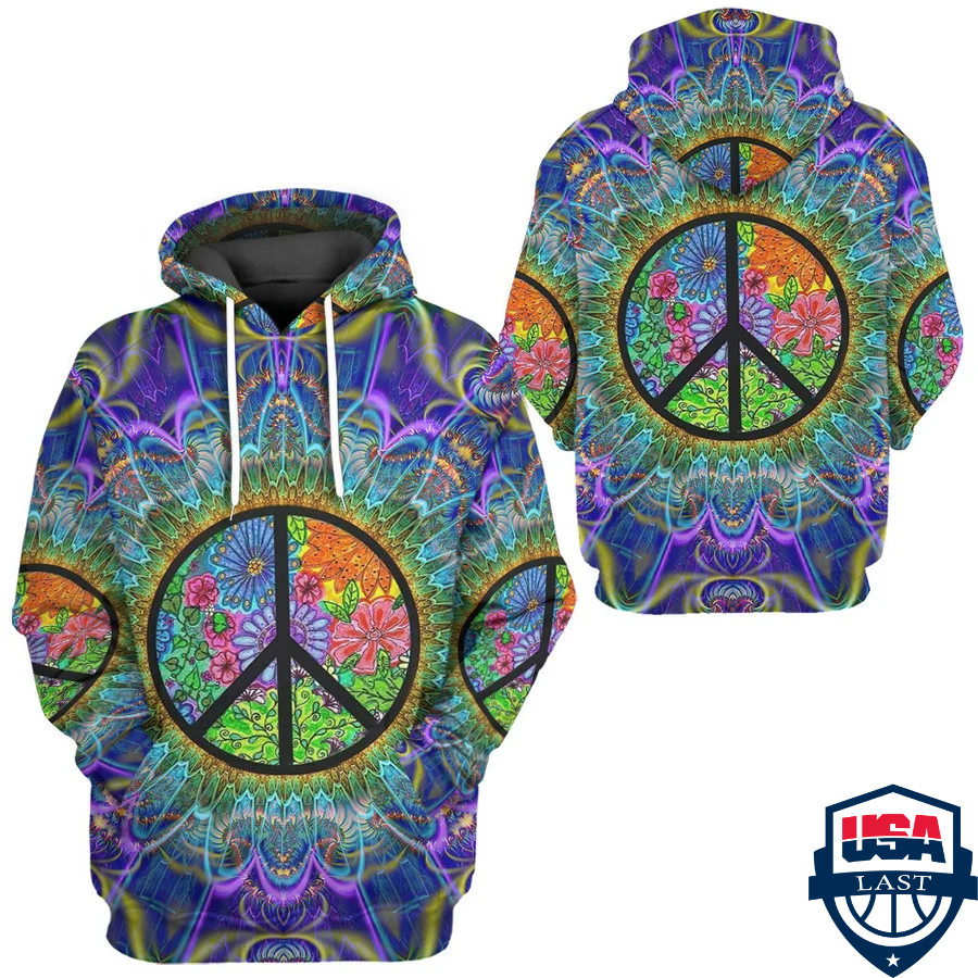 Hippie ver 3 3d hoodie apparel