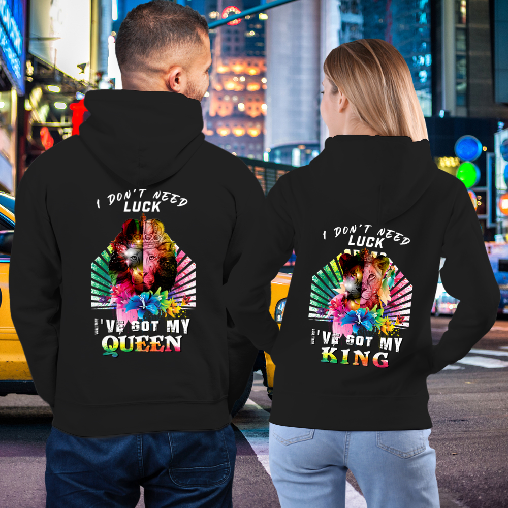 Couple Gift – Ive Got My King Queen Couple Lover Matching Hoodies