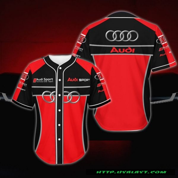 New Audi Sport F1 Team Baseball Jersey Shirt