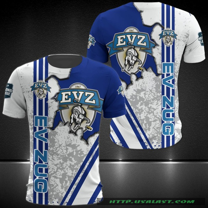 BEST EV Zug Hockey Team All Over Printed Hoodie T-Shirt