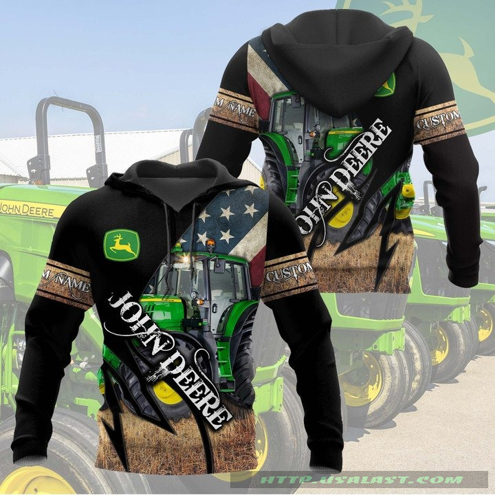 John Deere American Flag 3D All Over Print Shirt