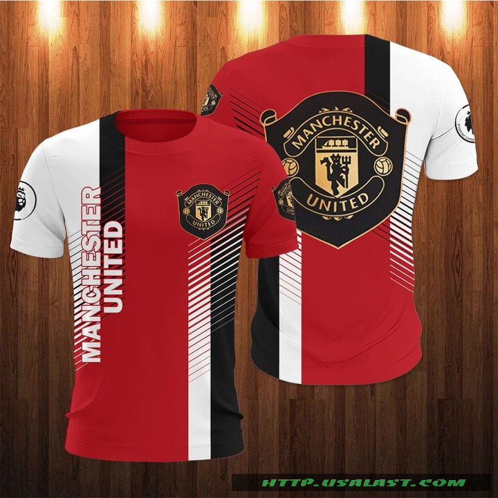 Manchester United FC 3D All Over Print Shirt Hoodie