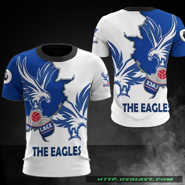 Crystal Palace The Eagles 3D All Over Print Hoodie T-Shirt