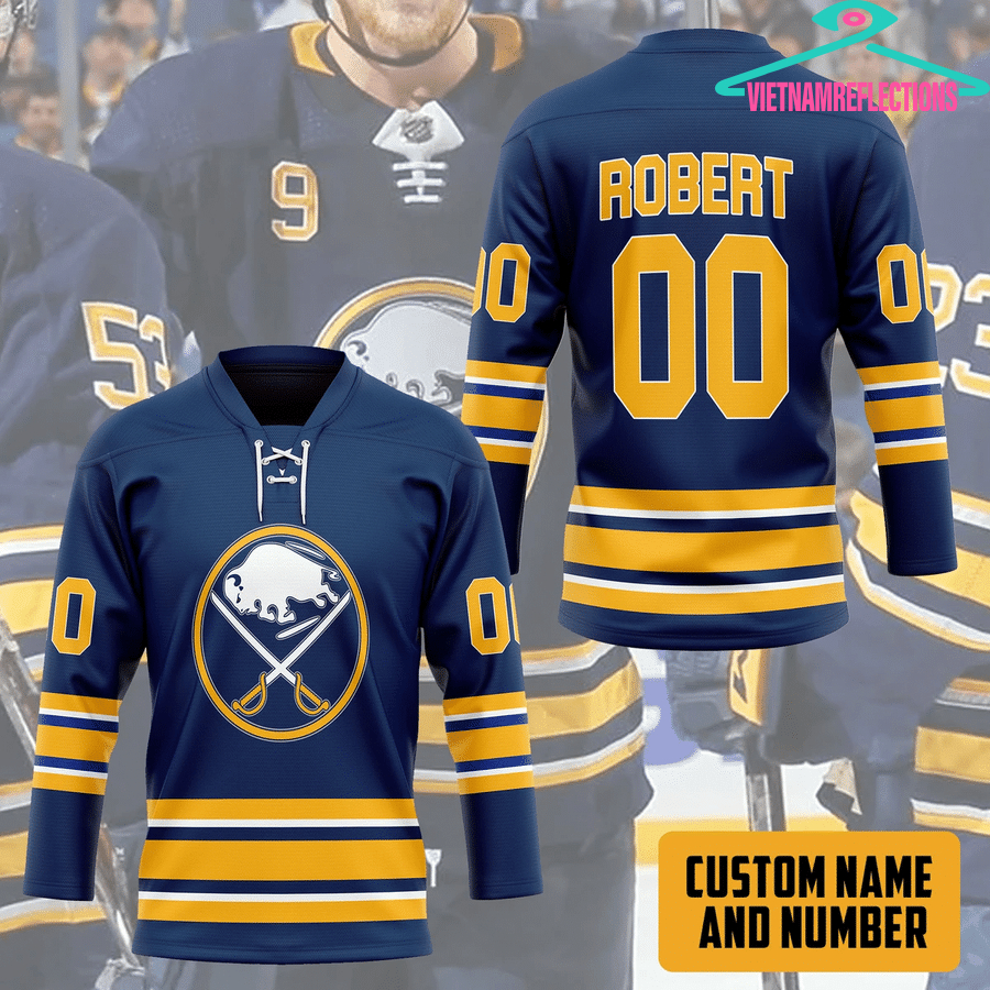 Buffalo Sabres NHL personalized custom hockey jersey