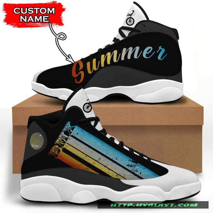 Sale OFF BMX Summer Custom Name Air Jordan 13 Shoes