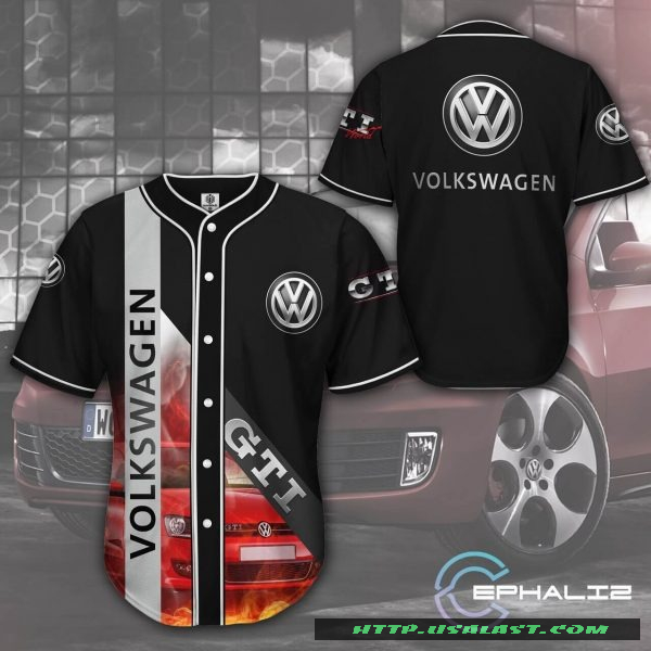 New Volkswagen GTI Baseball Jersey Shirt