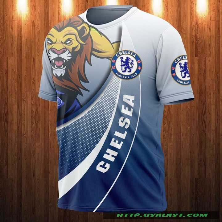 Chelsea Stamford the Lion 3D All Over Print Shirts