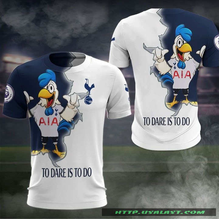 Tottenham Hotspur Chirpy Cockeral 3D Shirt Hoodie