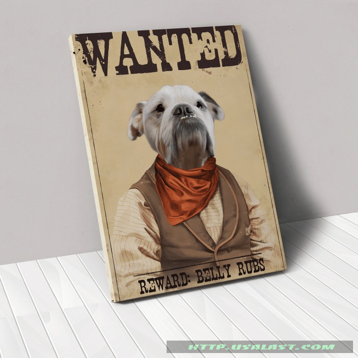 The Wanted Personalized Pet Image Canvas And Poster