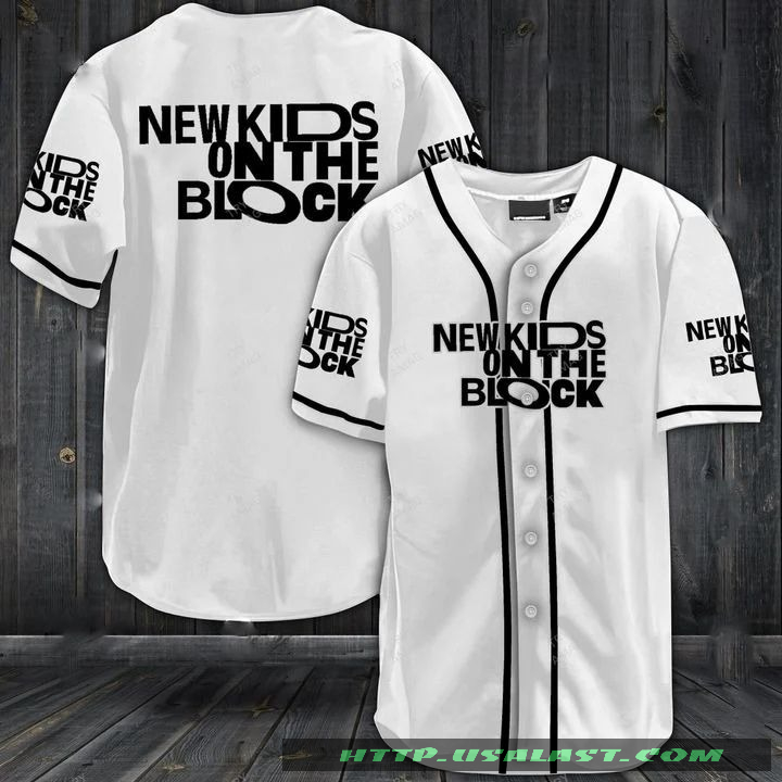 New Kids On The Block Baseball Jersey Shirt