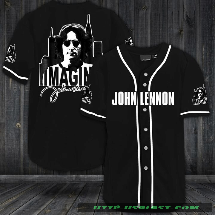 John Lennon Baseball Jersey Shirt