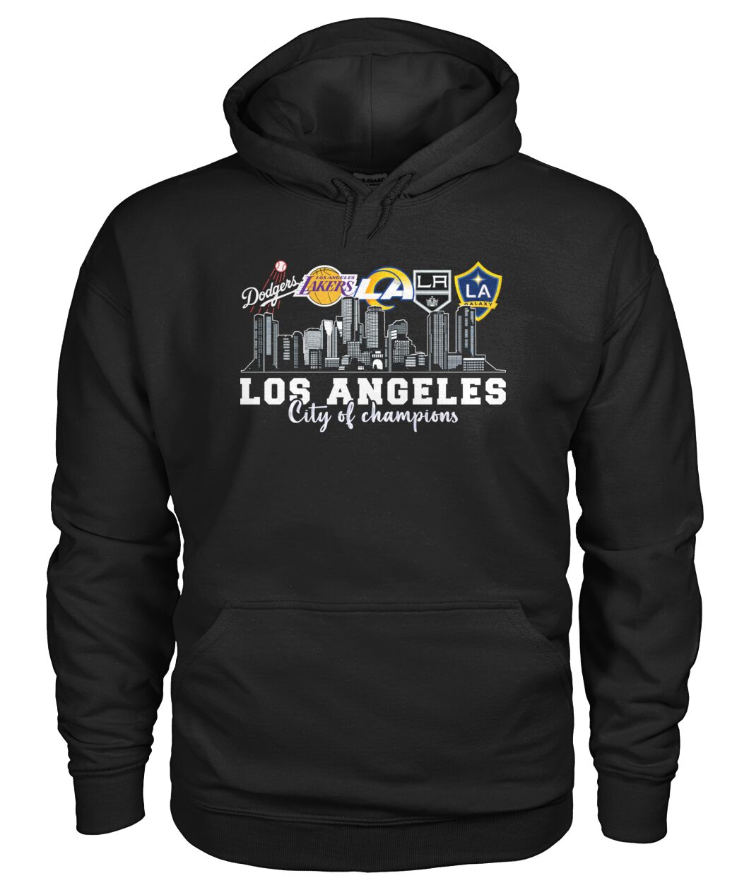 Los Angeles City of Champions 2d shirt, hoodie