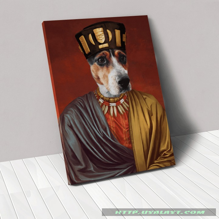The African King Personalized Pet Image Poster Canvas