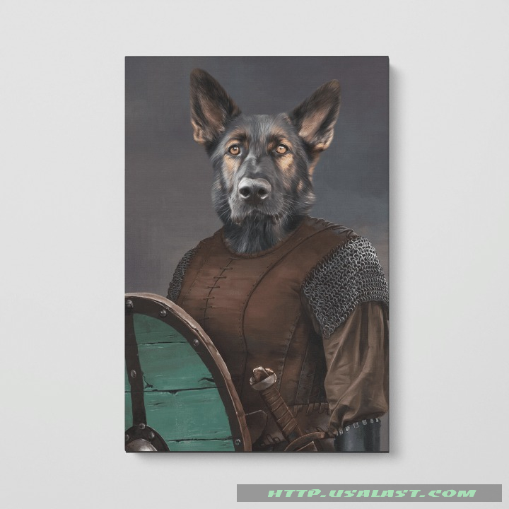 The Shieldmaiden Custom Pet Photo Poster Canvas Print
