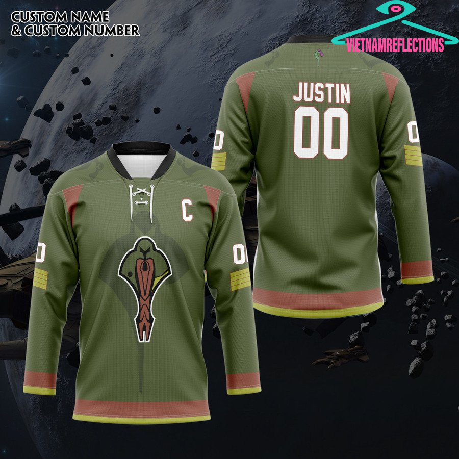 Star Trek Cardassian Union personalized custom hockey jersey