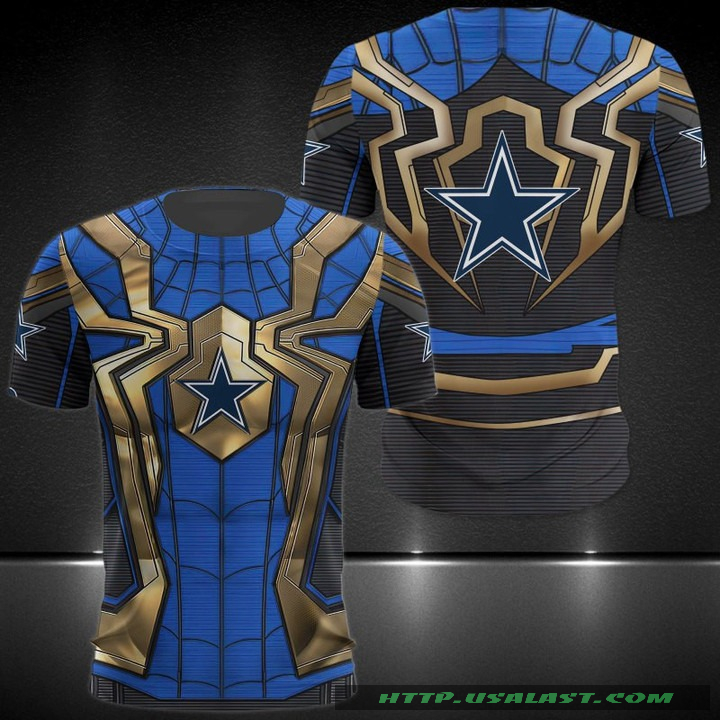 BEST Dallas Cowboys Spider Man 3D Hoodie Sweatshirt T-Shirt