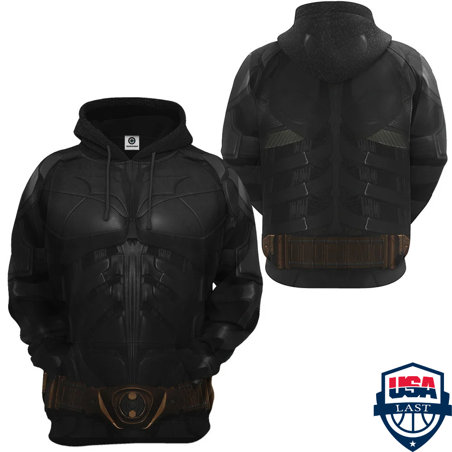 The Batman costume 3d hoodie apparel