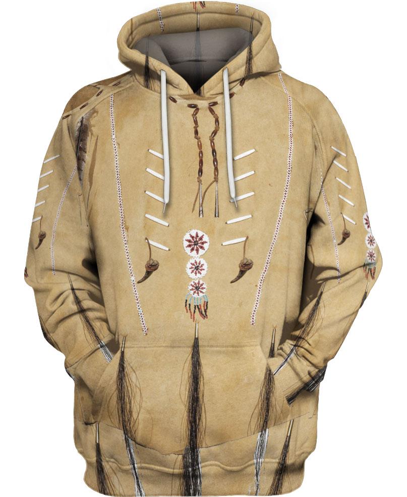 HOT Native Brown All Over Printed 3D Hoodie