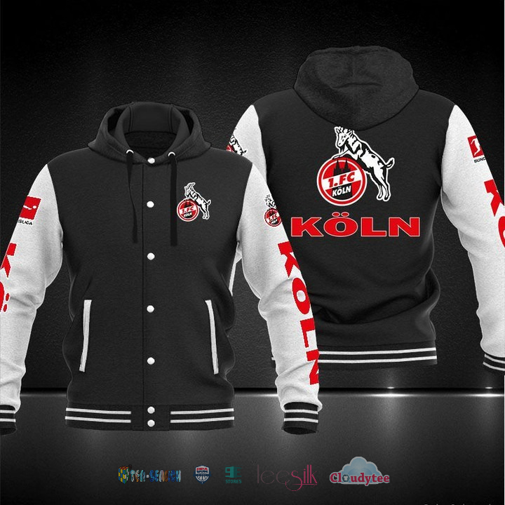 Luxurious 1. FC Köln Baseball Hoodie Jacket