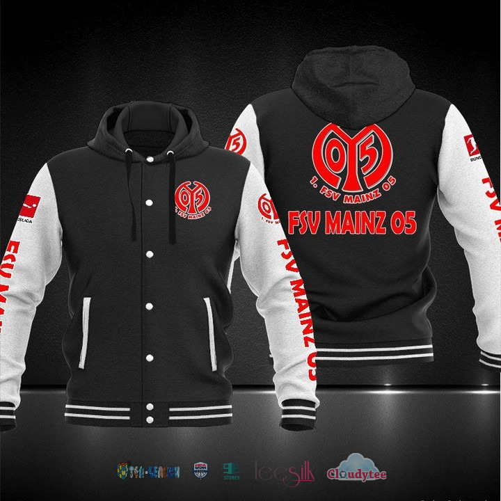 Hot 1. FSV Mainz 05 Baseball Hoodie Jacket