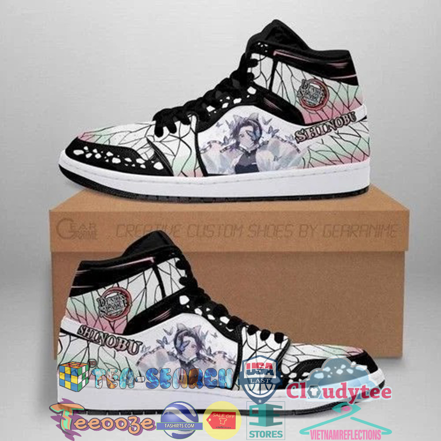 Kochou Shinobu Demon Slayer Air Jordan High Top Sneaker Shoes