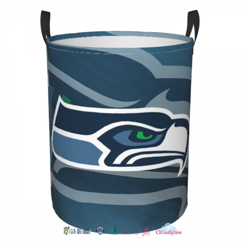 Unique Seattle Seahawks NFL All Over Print Laundry Basket